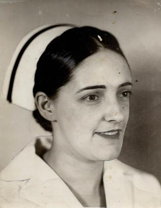 Quints' new nurse. Jacqueline Noel, of Montreal, a graduate of Verdun hospital, has been appointed head nurse to the Dionne quintuplets at Callander. (...)
