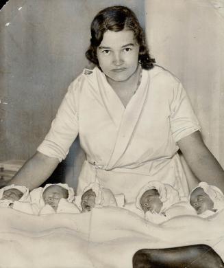 On may 28, 1934, the world heard news of a quintuplet birth in a French-Canadian farmhouse at Callander, Ont