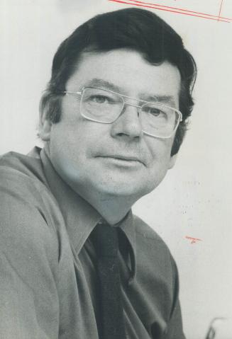 Bald pate known on TV. Gordon Donaoldson ex - political commentator and now a television producer, above and right, was recognizable by his bald pate when he appeared on TV