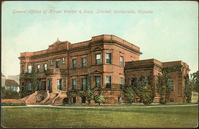 General Offices of Hiram Walker & Sons, Limited, Walkerville, Canada