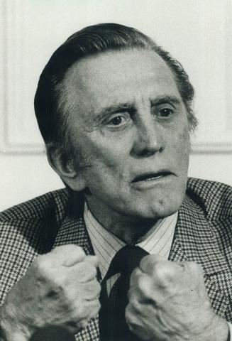 Movie veteran Kirk Douglas rode into Toronto on the weekend with nothing but nice words to say about Canada and particularly Jasper, where he made his latest movie, Draw!