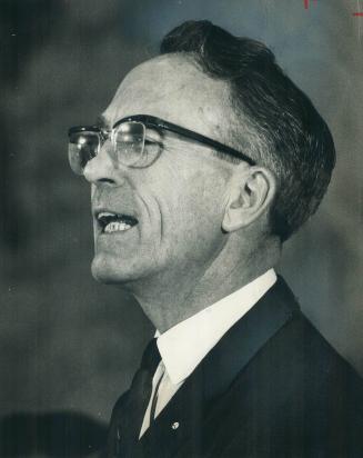 NDP Leader T. C. Tommy Douglas. Conducting a detergent-clean campaign