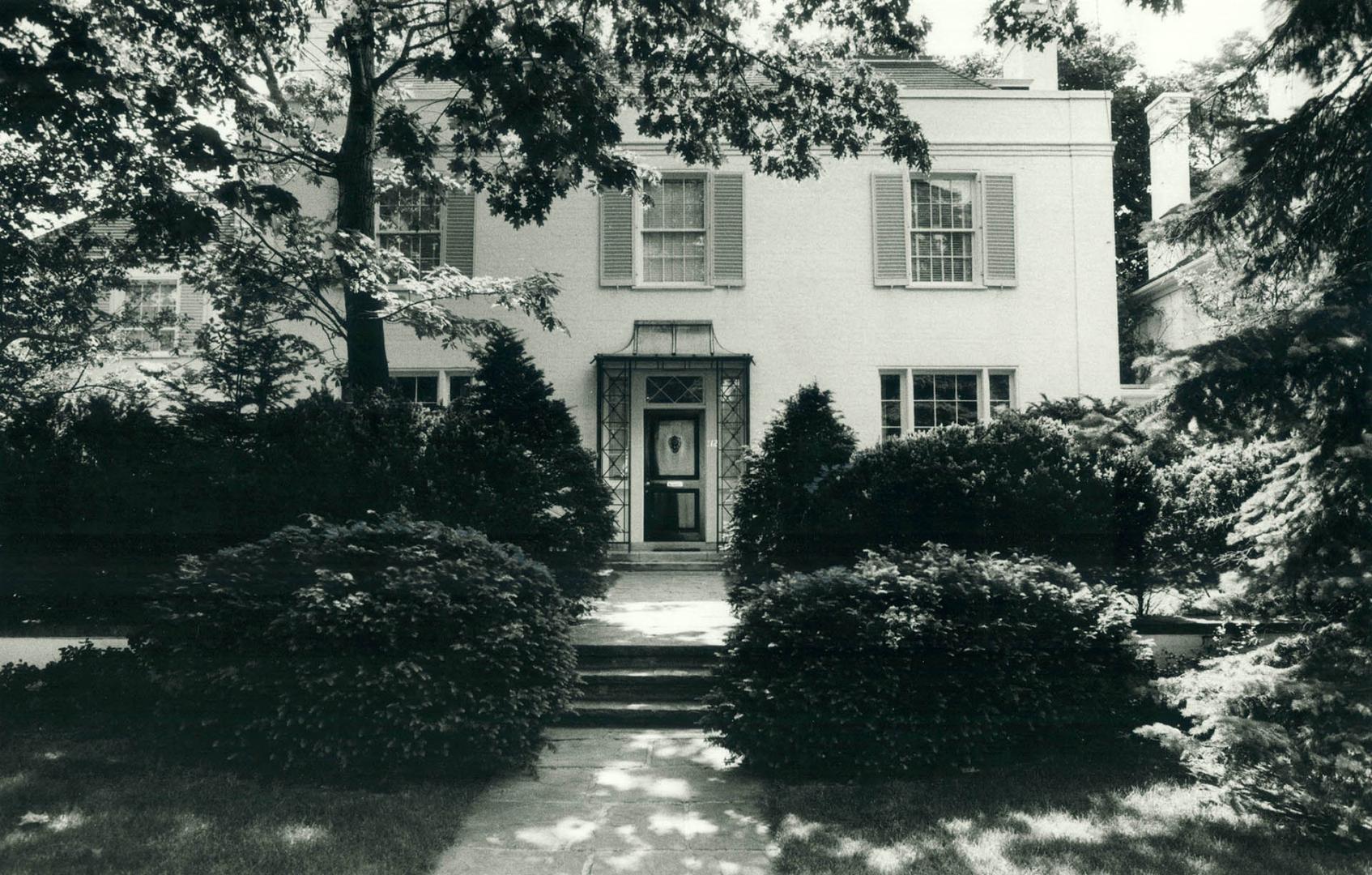 George Drew's home. House at 112 Dunvegan Rd. was the home of George Drew when he was elected premier of Ontario in 1943. Ill health forced him from politics in 1956