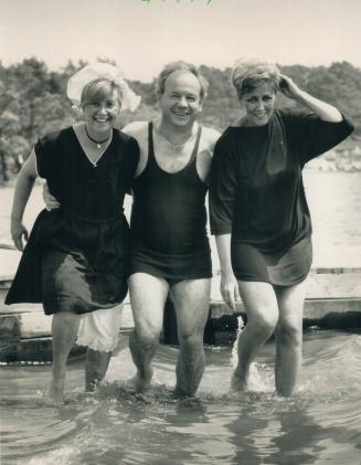 In the swim