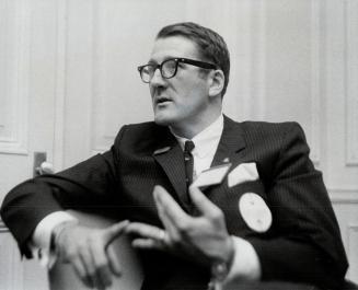 R. Alan Eagleson. Provincial party head
