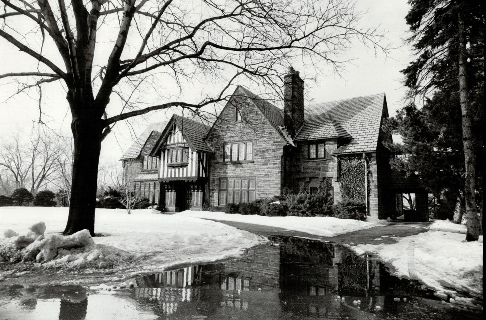 The Eaton mansion at 2 Old Forest Hill Rd