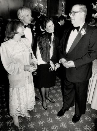 Top photo, Ronald Oelbaum with his wife Annette, centre, and his mother, Lily Oelbaum