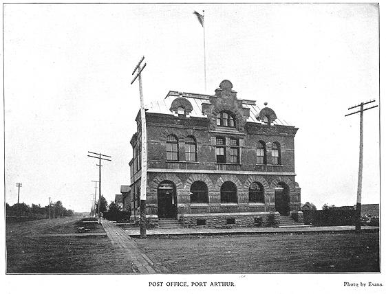 The twin towns, Port Arthur and Fort William : the magnificent scenic features and the prosperity and progress of the Thunder Bay district of Lake Superior, the haunts of tourists and sportsmen, shown with pen and camera.