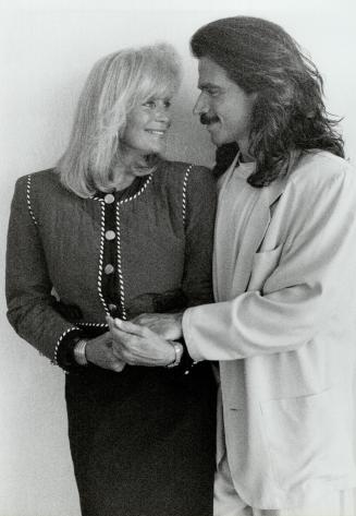 Perfect Couple: Dynasty star Linda Evans and New Age singer/composer Yanni coldn't stop holding hands while describing their relationship during their visit to Toronto for a Yanni concert