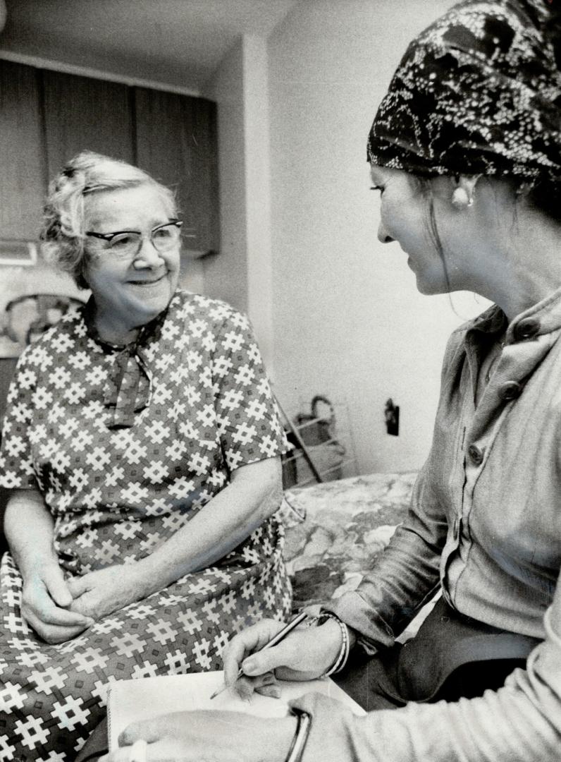 Eva Morris, 78, and Stasia Evasuk