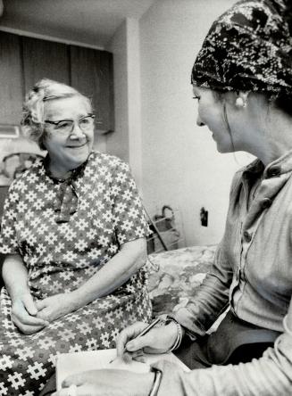 Eva Morris, 78, and Stasia Evasuk