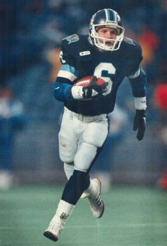 The Argonauts discovered a CFL rookie-of-the-year in Gil (The Thrill) Fenerty, who helped them all the way to an appearance in the Grey Cup