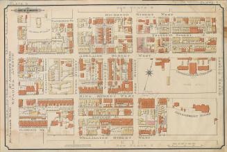 [Plate 5] Atlas of the city of Toronto and vicinity from special survey founded on registered plans and showing all building and lot numbers.
