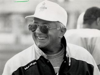 Is he the one? Former Edmonton Eskimos coach Joe Faragalli is being touted as the new coach of the Ottawa Rough Riders, who fired Steve Goldman