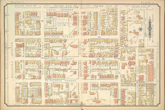 [Plate 11] Atlas of the city of Toronto and vicinity from special survey founded on registered plans and showing all building and lot numbers.