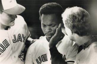 That scary moment: Tony Fernandez had high hopes for '89, but a high fastball crushed part of his face a week into the season and now he's struggling