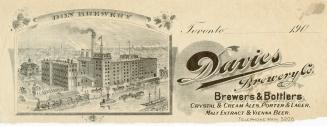 Davies Brewery Co. Brewers & Bottlers