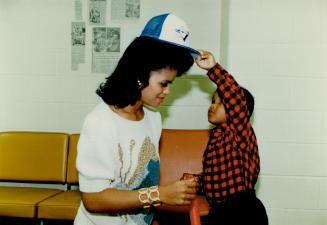 Stacey Fielder with son Prince