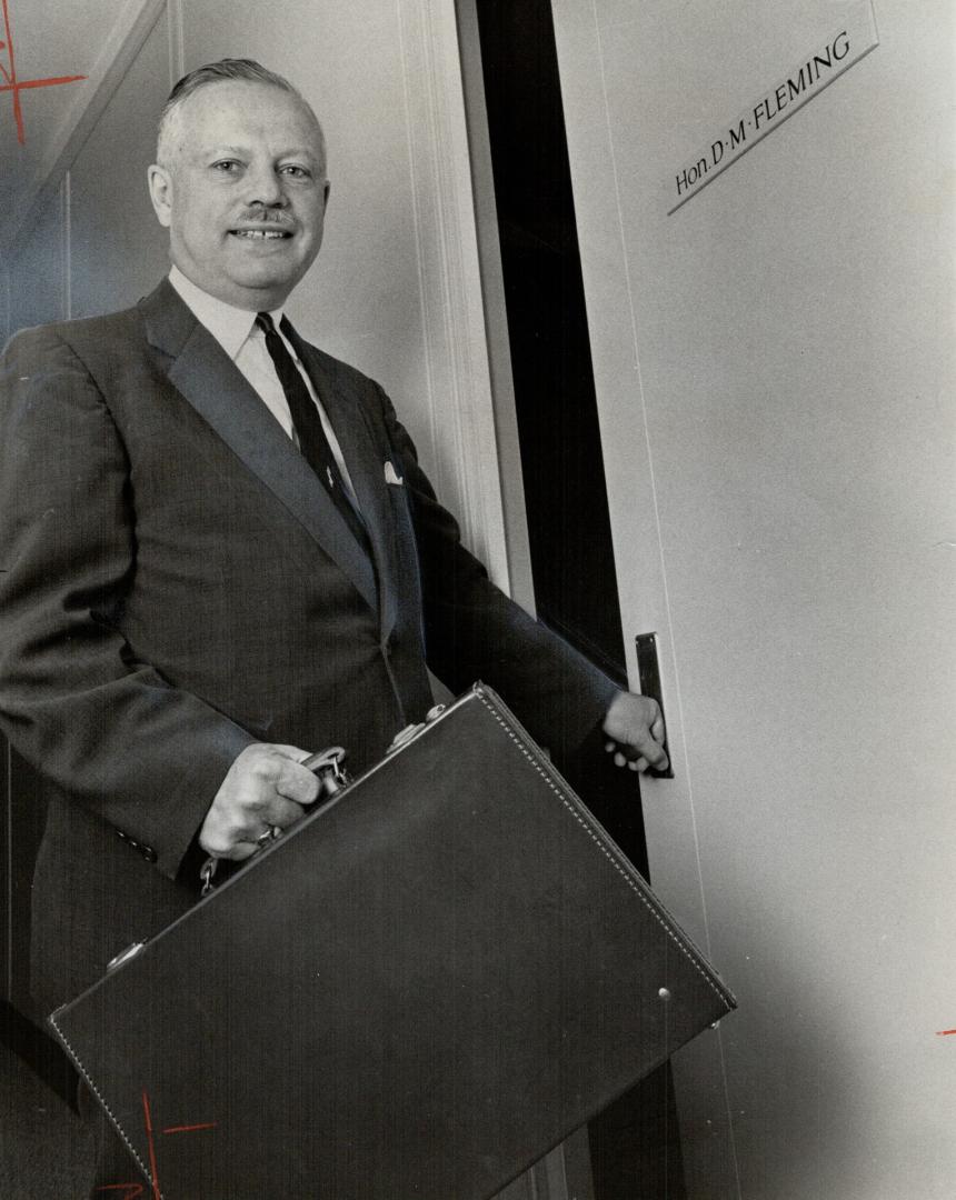 Donald fleming entering his new king St