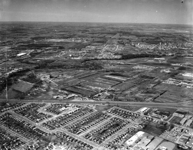 Sherway Gardens and Queen Elizabeth Way