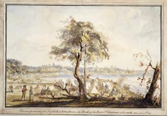 Encampment of the Loyalists at Johnstown [Cornwall]