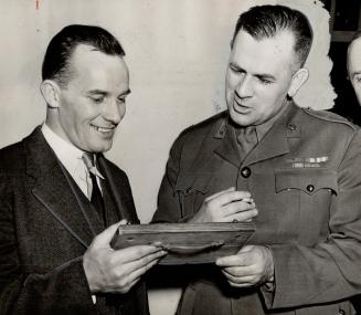 Guest of honor at a Royal Hamilton Light Infantry dinner was Major John Foote, Canada's only Padre V