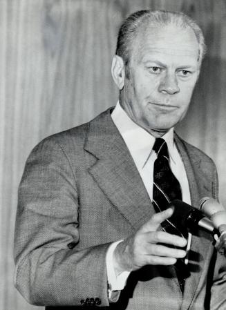Gerald Ford. North American society is impressively religious . .