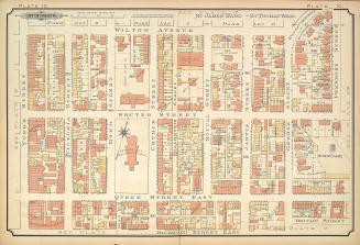 [Plate 10] Atlas of the city of Toronto and vicinity from special survey founded on registered plans and showing all building and lot numbers.