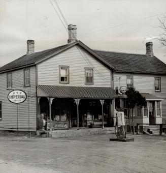 General store at Leaskdale was formerly Foster's butcher shop