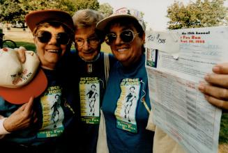 L - R Kay Sibbert, Kay Winson and Marnie North