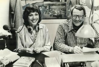 Barbara Frum and Alan Maitland: Sharing a light spot between news spots on the air