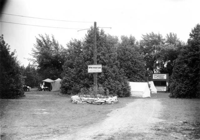 Tourist camp in Collingwood