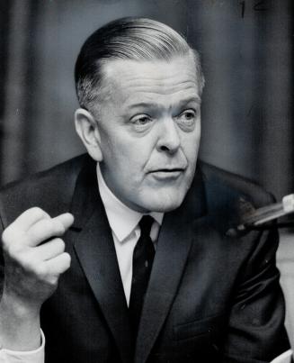 E. Davie Fulton. Justice minister in Diefenbaker cabinet