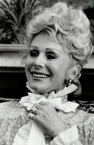 Zsa Zsa Gabor Has Carefully Cultivated A Racy Reputation But She Says