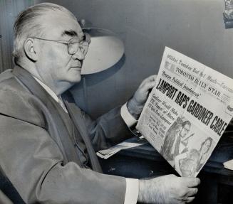 Fred Gardiner catches up on reading