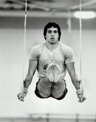 Canada's best. Danny Gaudet, Canadian men's men's gymnastic champion, spends 25 to 30 hours a week on rigorous routines. Working on the rings is only (...)