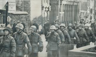 Sending Troops into Montreal in 1970 boosted support for Liberal government