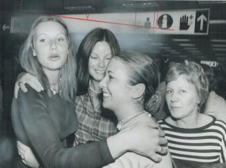 Most terrifying moment for Metro 18-year-old students, Christine Corbett (left) and Kathy Arlow (right) during bus hijacking in Florida was when hijac(...)