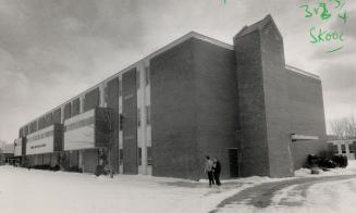 Under attack: Burlington's General Brock High School was the scene of yesterday's shooting rampage in which a youth opened fire with a 7 mm handgun