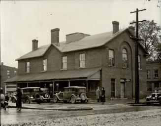 Where Vermilyea remanded on murder charge - The police building in Belleville, Ont