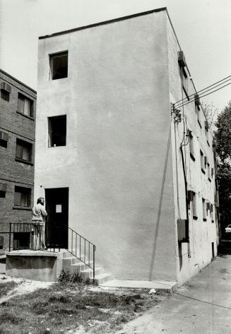 The Box is what some local residents call building at 145 Cowan Ave