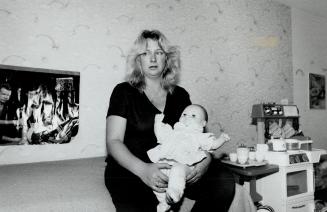 Empty room: Ruth Windebank sits in the bedroom of her daughter Andrea yesterday