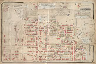 [Plate 33] Atlas of the city of Toronto and vicinity from special survey founded on registered plans and showing all building and lot numbers.