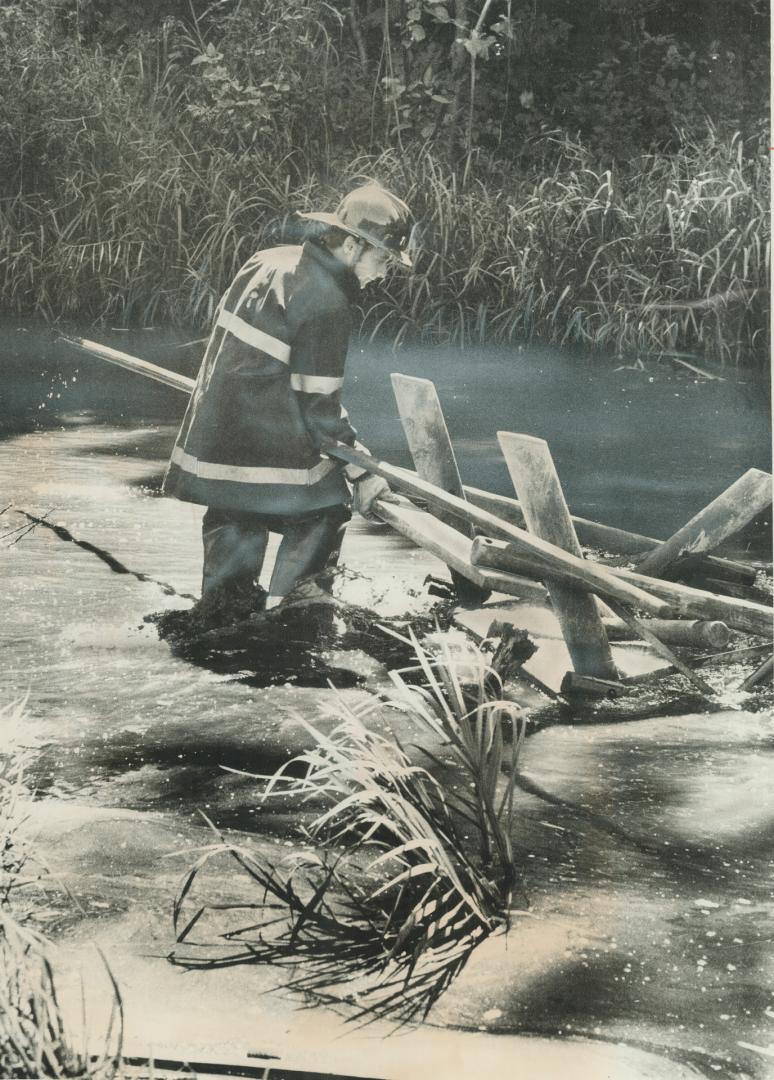 Partly clad body of 11-year-old Robert Van Noten was found today in Taylor Creek Park after an intensive, all night search by Metro police and firemen(...)