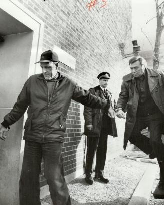 Three brothers and three other men left the police van in handcuffs