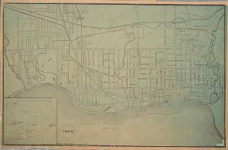 Star Engraving Co. map of Toronto