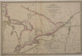 A map of the province of Upper Canada describing all the settlements and townships &c
