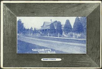 Street Scene, Minden, Ontario Souvenir of Minden