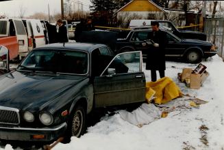 Bloodied car