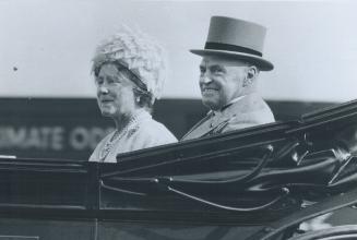 Queen Mother - with W. E. Rowe (Lt.-Gov.)